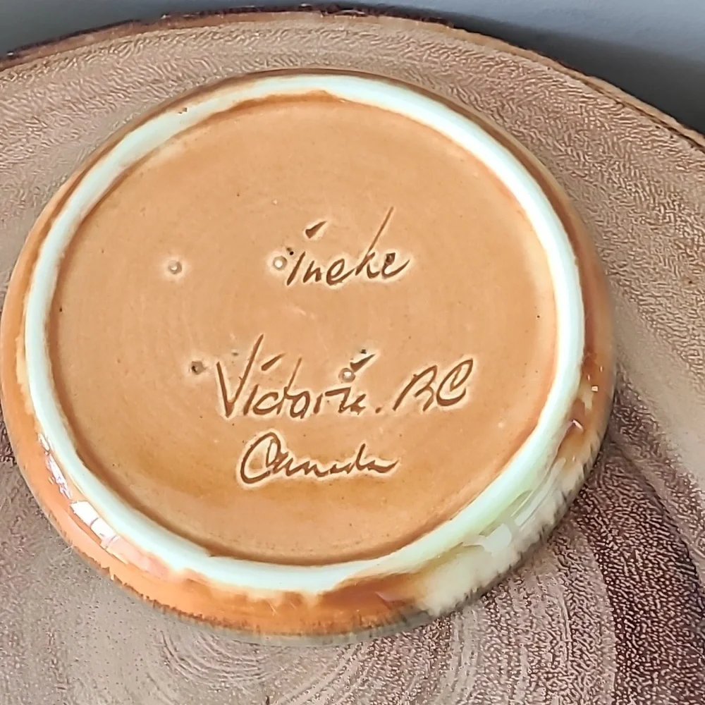 EUC Vintage  Ineke pottery condiment set - Picture 14 of 15